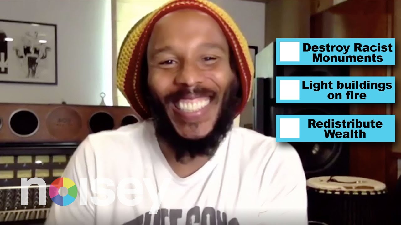 Ziggy Marley on Broken Bones, Trust, and Racist Monuments @ Noisey Questionnaire of Life [9/15/2020]