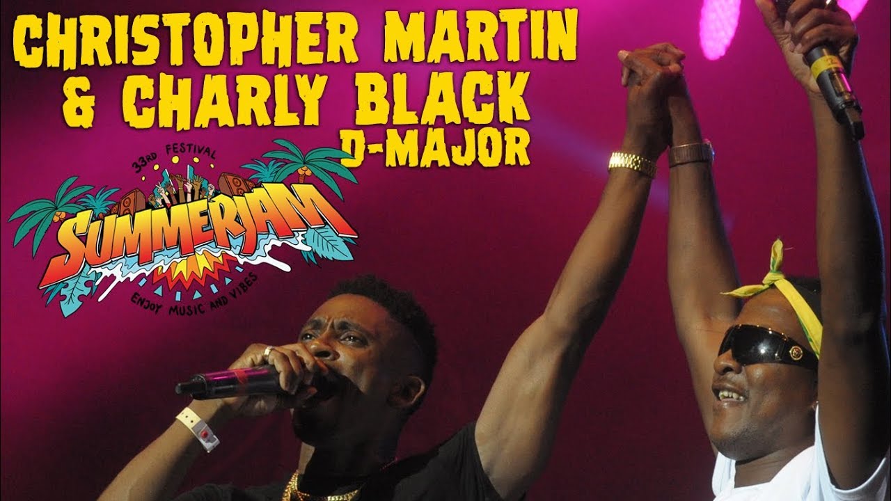 Christopher Martin with Charly Black & D-Major @ SummerJam 2018 [7/6/2018]