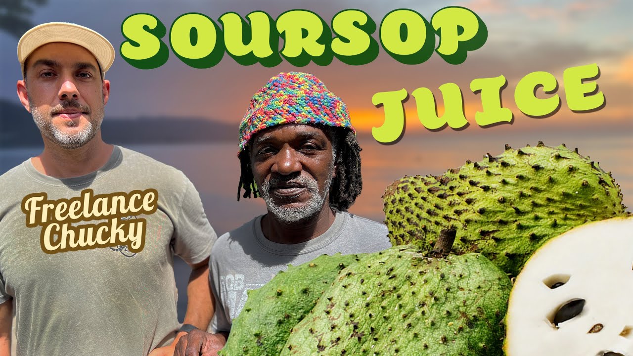 Ras Kitchen - Freelance Chucky's All Natural Soursop JUICE! Guanábana, Graviola, Guyabano [11/27/2022]