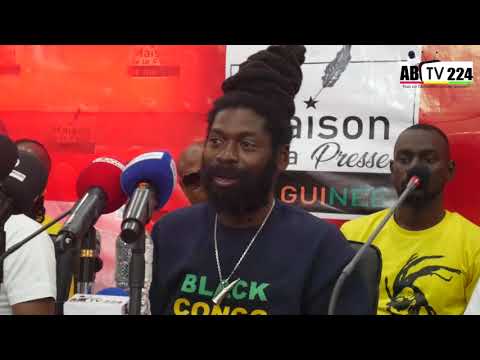 Takana Zion in Conakry, Guinea - Press Conference [10/1/2022]