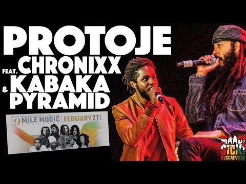 Protoje, Chronixx & Kabaka Pyramid - Kingston Be Wise @ 9 Mile Music Festival in Miami, FL, USA [2/27/2016]