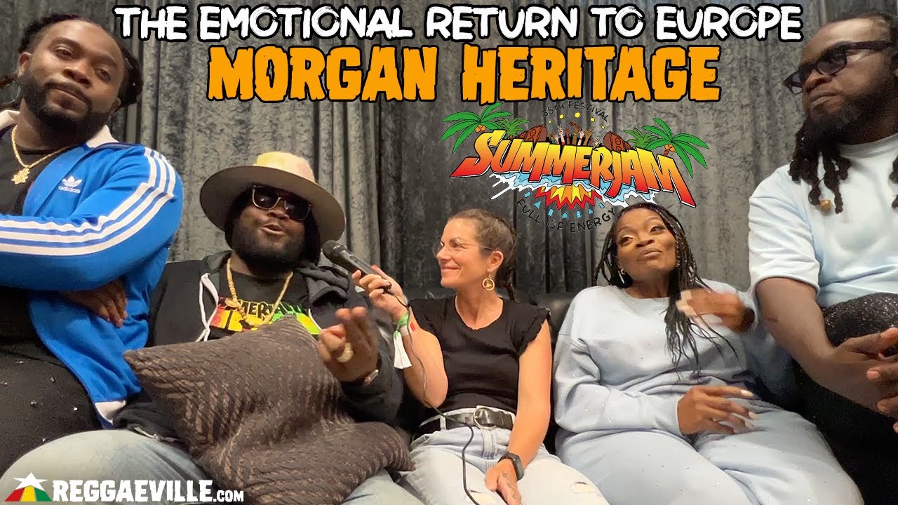 Morgan Heritage - The Emotional Return to Europe | Interview @ Summerjam 2025 [7/6/2025]