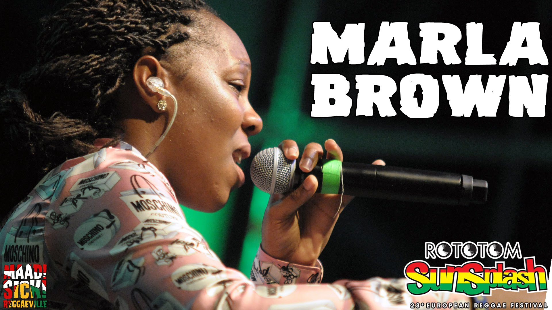 Marla Brown @ Rototom Sunsplash 2016 [8/15/2016]