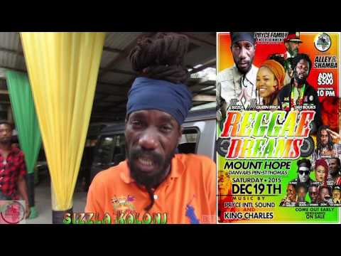 Sizzla @ Reggae Dreams 2015 (Drop) [11/17/2015]