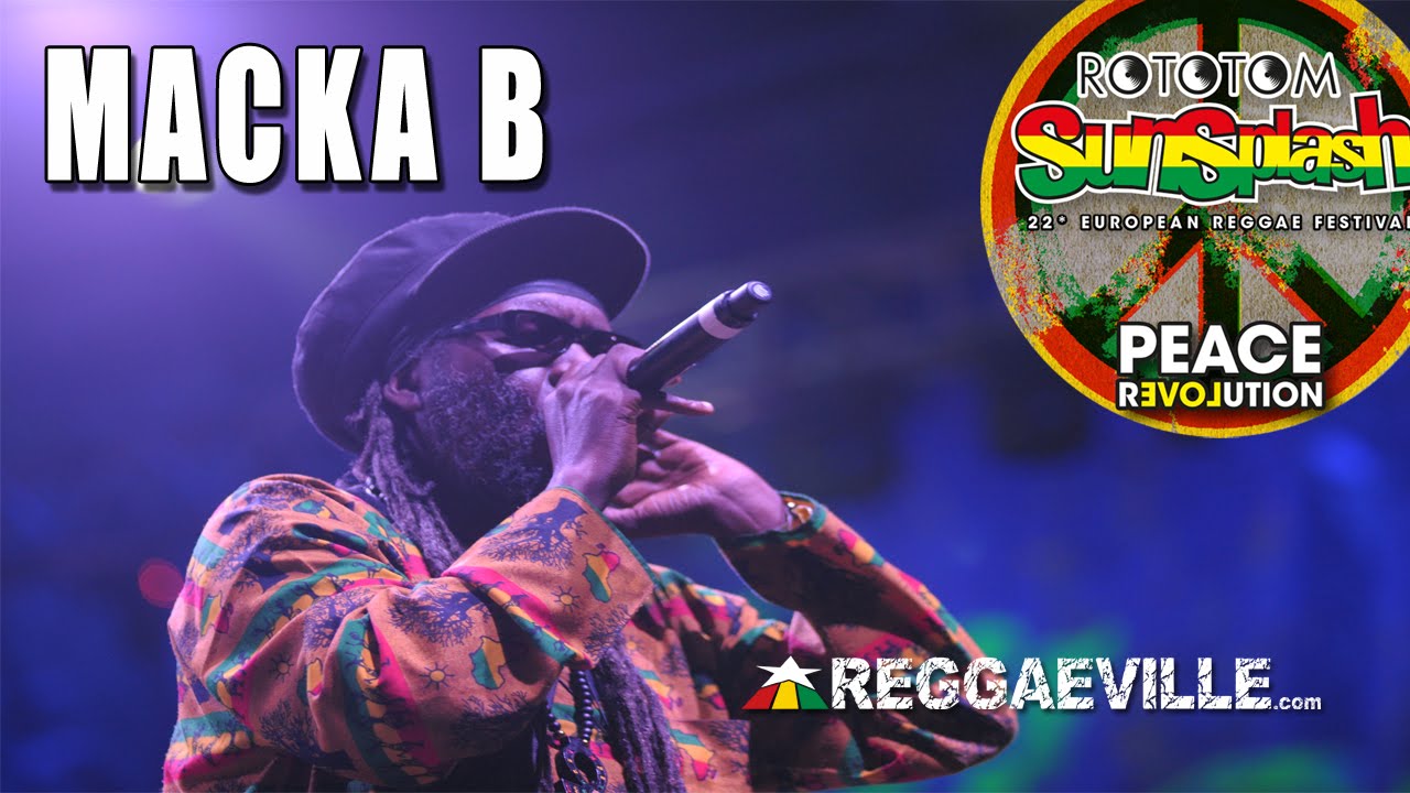 Macka B - Medical Marijuana Card @ Rototom Sunsplash 2015 [8/21/2015]