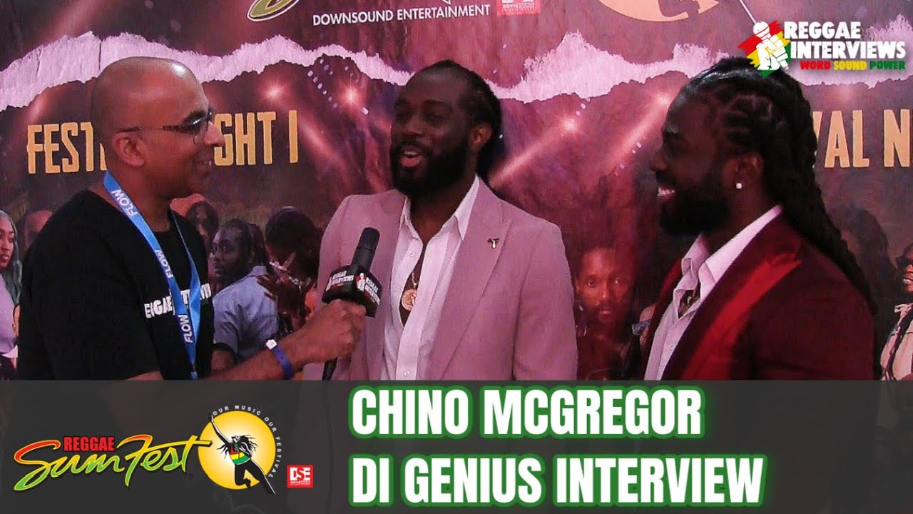 Chino & Di Genius Freddie Mcgregor @ Reggae Interviews [7/22/2023]