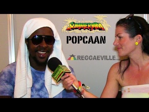 Interview with Popcaan @ SummerJam [7/6/2013]