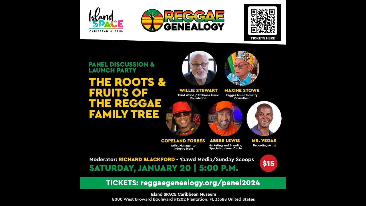 The Roots & Fruits of the Reggae Family Tree 2024 (Live Stream) [1/20/2024]