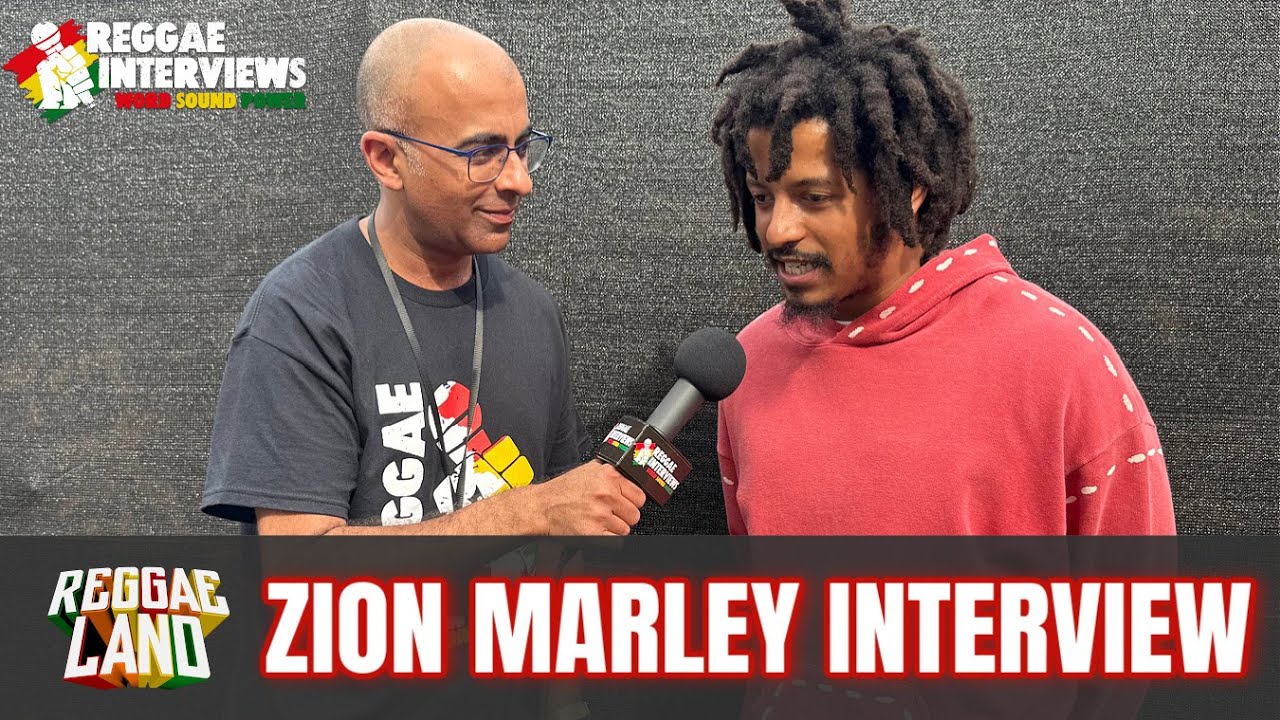 Zion Marley Interview @ Reggae Land 2025 | Reggae Interviews [8/3/2025]