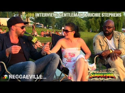 Interview with Gentleman & Richie Stephens @ SummerJam [7/6/2013]