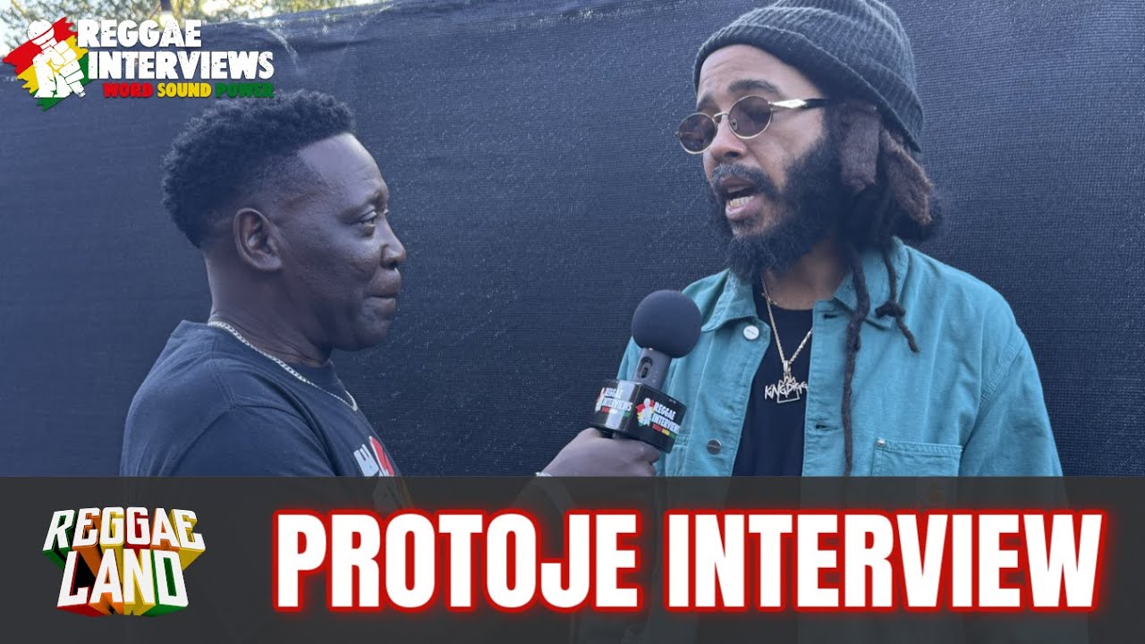 Protoje Interview @ Reggae Land 2025 | Reggae Interviews [8/2/2025]