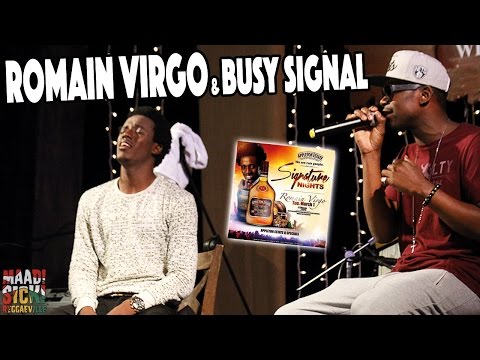 Romain Virgo & Busy Signal in Kingston, Jamaica @ Signature Nights [3/1/2016]