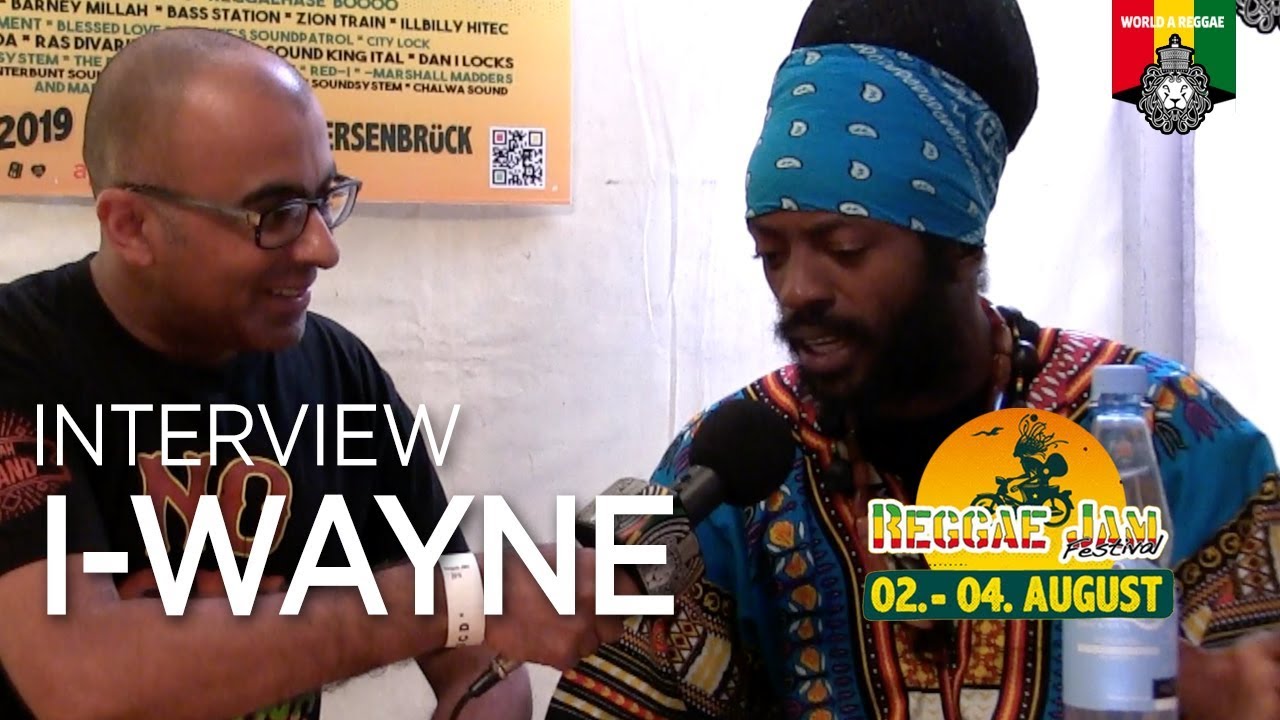I-Wayne Interview @ Reggae Jam 2019 [8/3/2019]