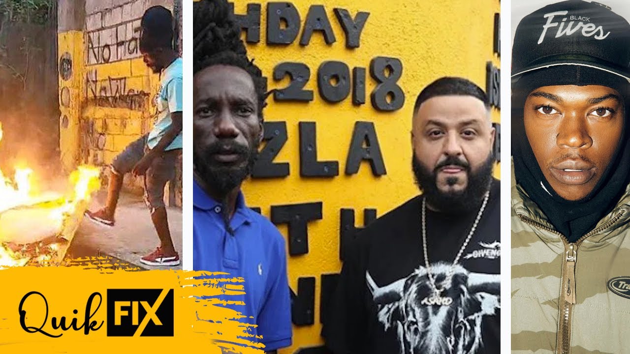 Sizzla Burns DJ Khaled Plaques & Skillibeng Declares Himself Greatest Artist of His Era @ Quik Fix [12/9/2022]