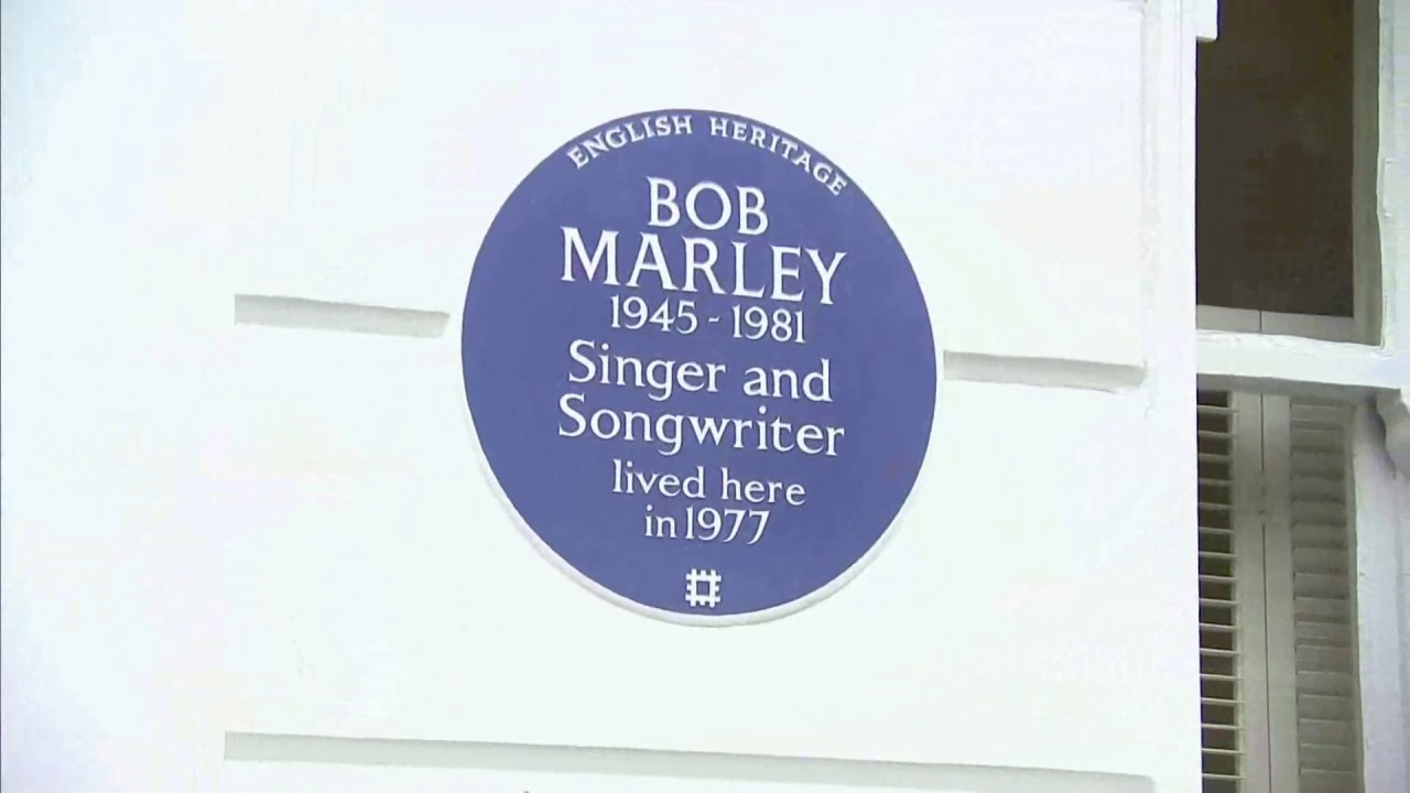 Bob Marley Awarded English Heritage Blue Plaque @ ITV News [10/1/2019]