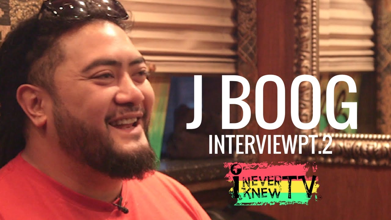 Interview with J Boog #2 @ I NEVER KNEW TV [5/25/2017]