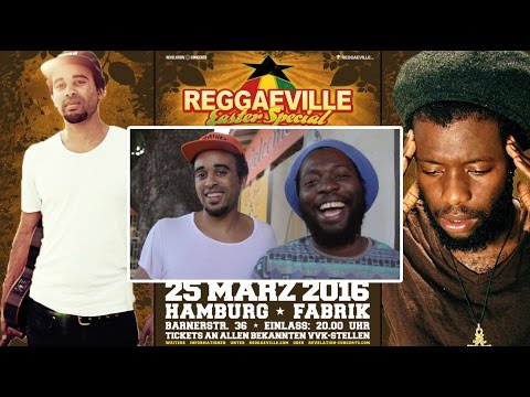 Patrice & Iba Mahr getting ready for Reggaeville Easter Special 2016 [3/7/2016]