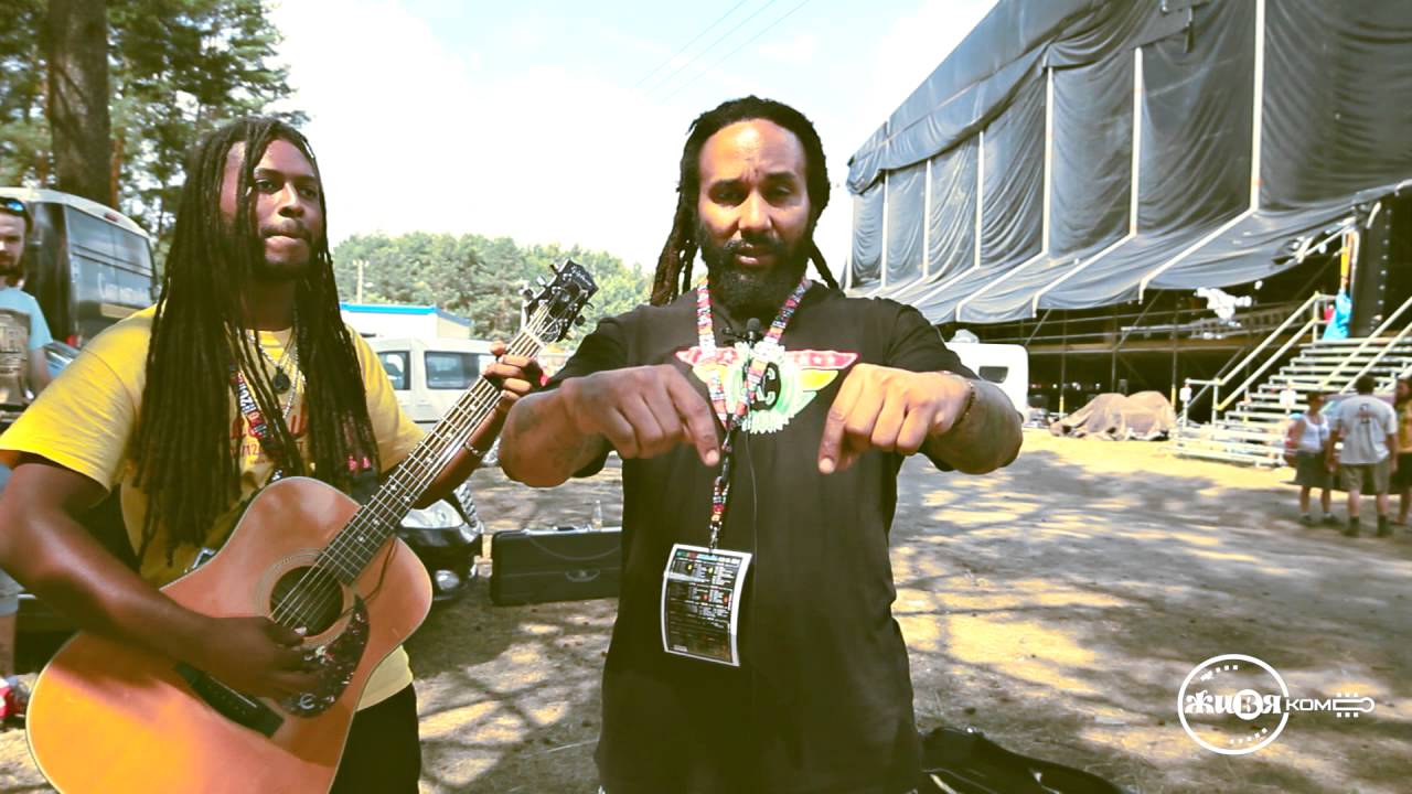 Ky-Mani Marley - Redemption Song @ Woodstock 2014 (Backstage) [8/1/2014]