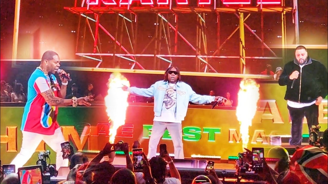 Vybz Kartel with Busta Rhymes, DJ Khaled & Rvssian in Brooklyn, NY @ Reggae Fest Massive [8/29/2025]
