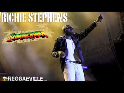Richie Stephens & The Evolution - No Woman Nuh Cry @ SummerJam [7/6/2013]