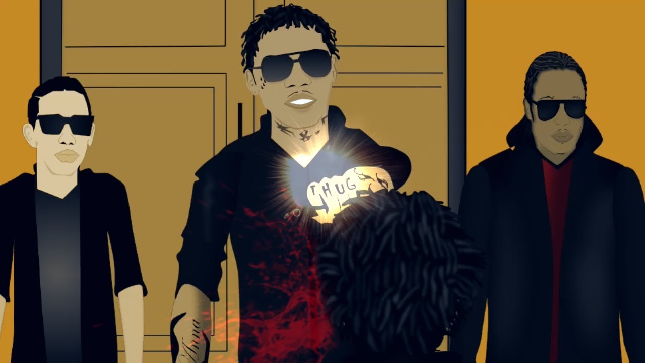 Vybz Kartel Shows Alkaline Who Is First Don | Suave/Kremlin (Cartoon) [11/19/2017]