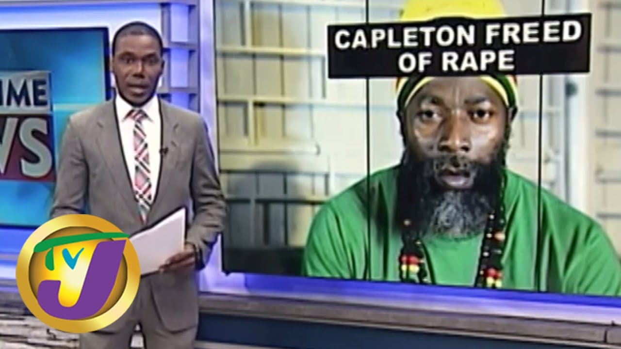 Capleton Freed of Rape @ TVJ News [3/27/2019]