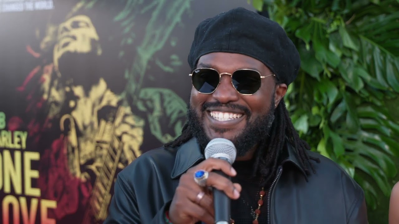 Aston Barrett Jr - Red Carpet Interview @ Bob Marley One Love Jamaica Premiere [1/23/2024]