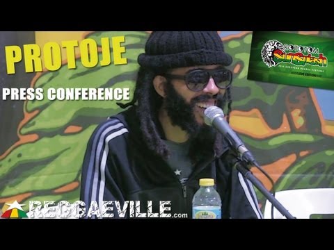 Press Conference: Protoje @ Rototom Sunsplash 2013 [August 18th] [8/18/2013]