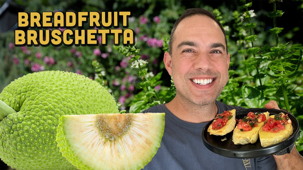 Video: Ras Kitchen - Breadfruit Bruschetta! Jamaican Italian Fusion 9/8 ...