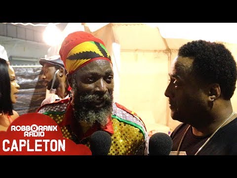 Capleton Interview by RobboRanx @ Best Of The Best 2018 [5/27/2018]