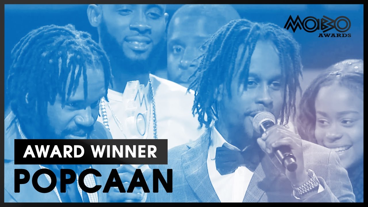 Popcaan acceptance speech at MOBO Awards 2016 [11/4/2016]