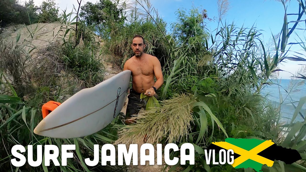 Ras Kitchen - Surfing Solo in Jamaica (And A Free Coconut) [1/4/2022]