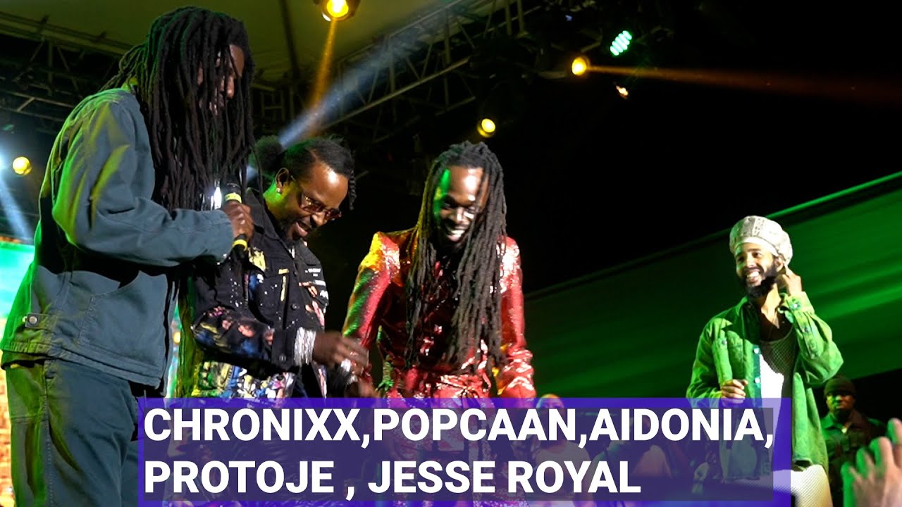 Chronixx, Protoje, Aidonia , Popcaan,&Jesse Royal Sing Each Others Song @ Lost In Time Festival 2023 [2/25/2023]