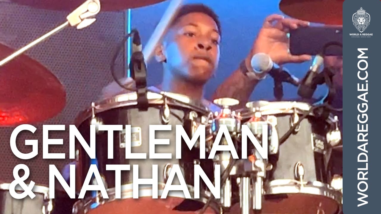 13yr old Nathan Burnett on drums joins Gentleman on stage @ Reggae Lake Festival 2022 [8/20/2022]