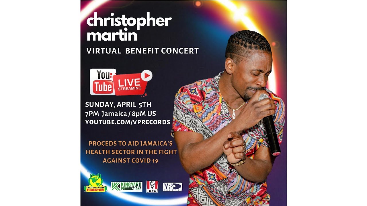 Christopher Martin LIVE - COVID-19 Fundraising Concert For Jamaica [4/5/2020]