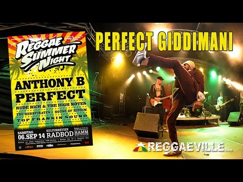 Perfect Giddimani & House of Riddim - Rasta Rebel @ Reggae Summer Night 2014 [9/6/2014]