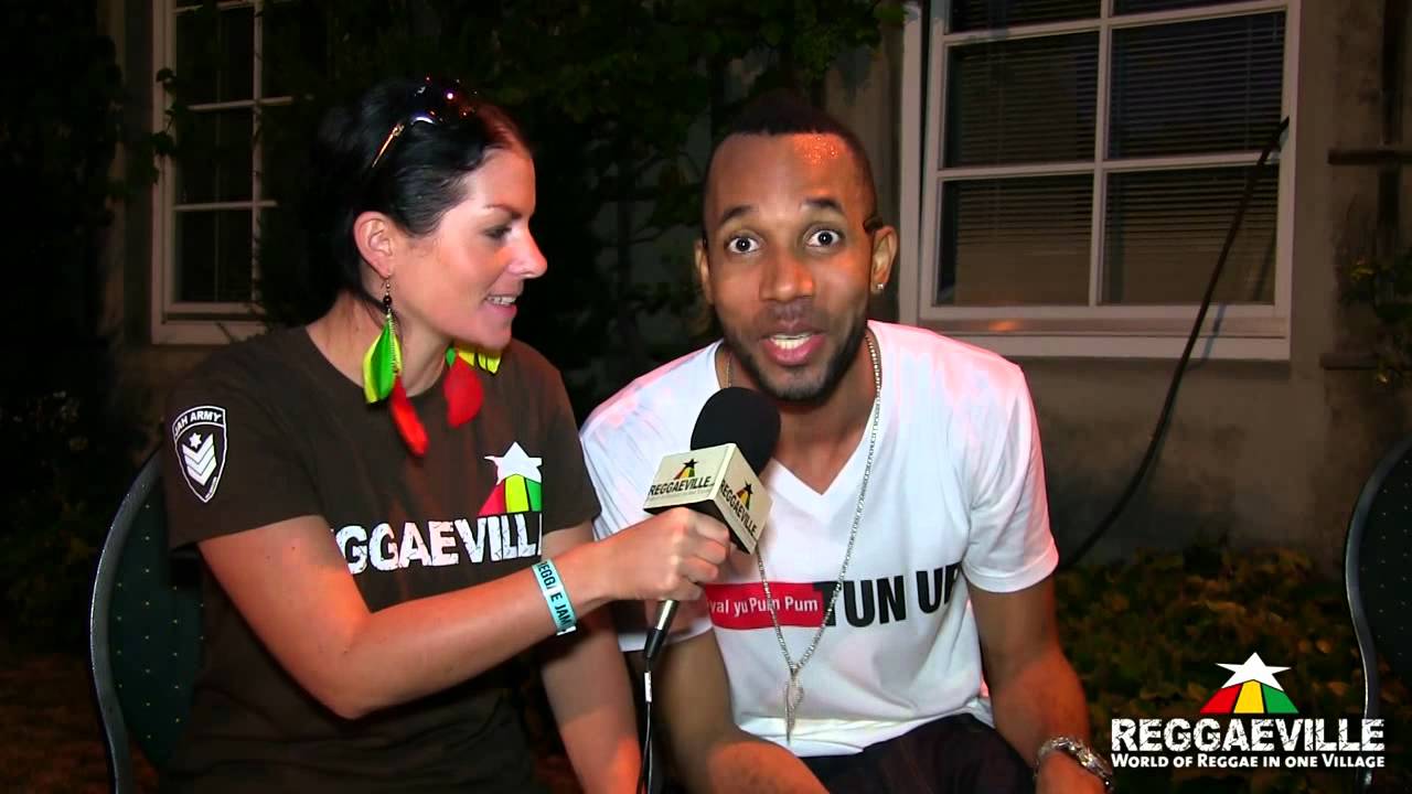 Interview: Baby Cham @ Reggae Jam [8/4/2012]