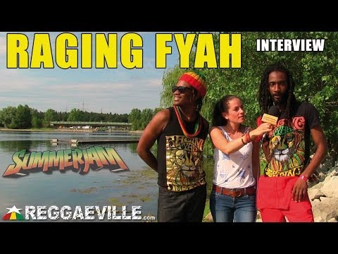 Interview with Raging Fyah @ SummerJam 2014 [7/6/2014]