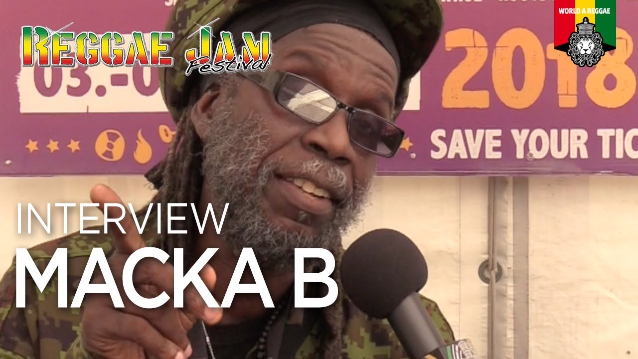Macka B Interview with World A Reggae @ Reggae Jam 2018 [8/4/2018]