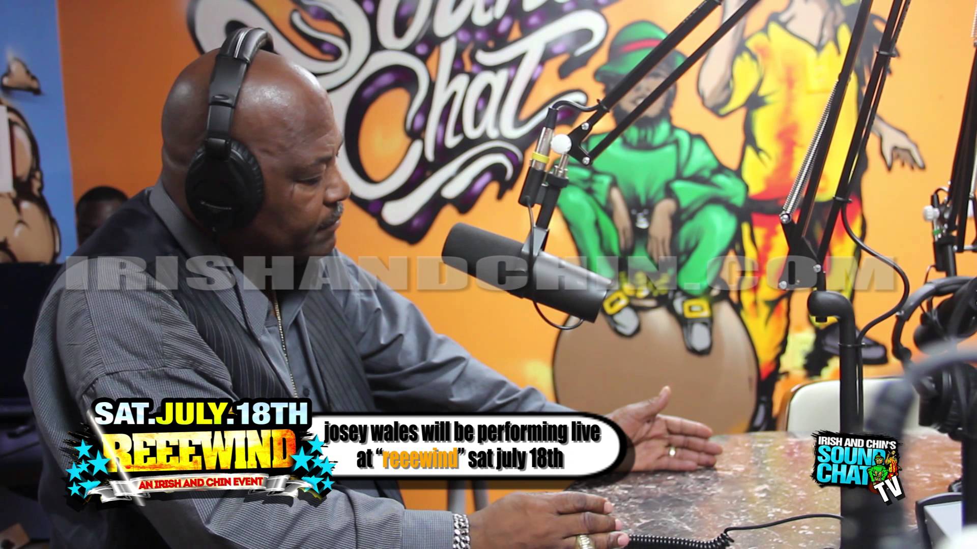 Interview with Josey Wales @ Irish & Chin's Soundchat [6/8/2015]