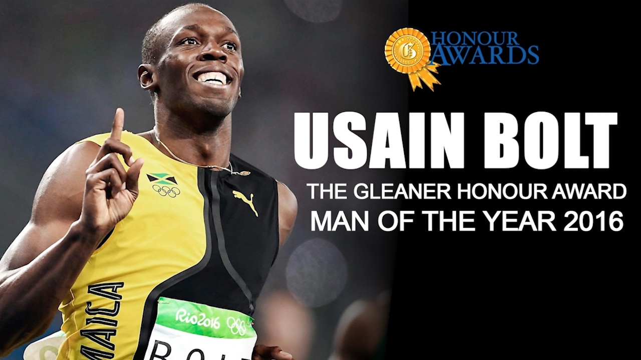Usain Bolt declared The Jamaica Gleaner’s Man of the Year 2016 [2/21/2017]