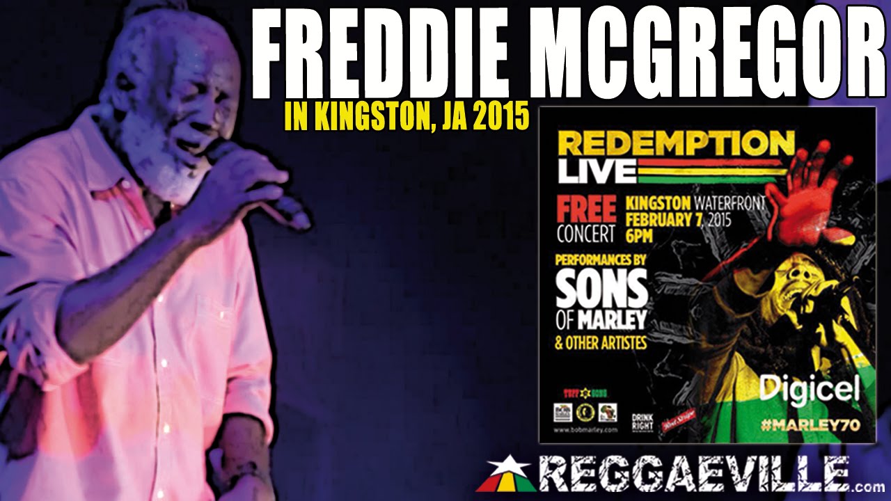 Freddie McGregor in Kingston, Jamaica @ Bob Marley 70th Birthday Celebration [2/7/2015]