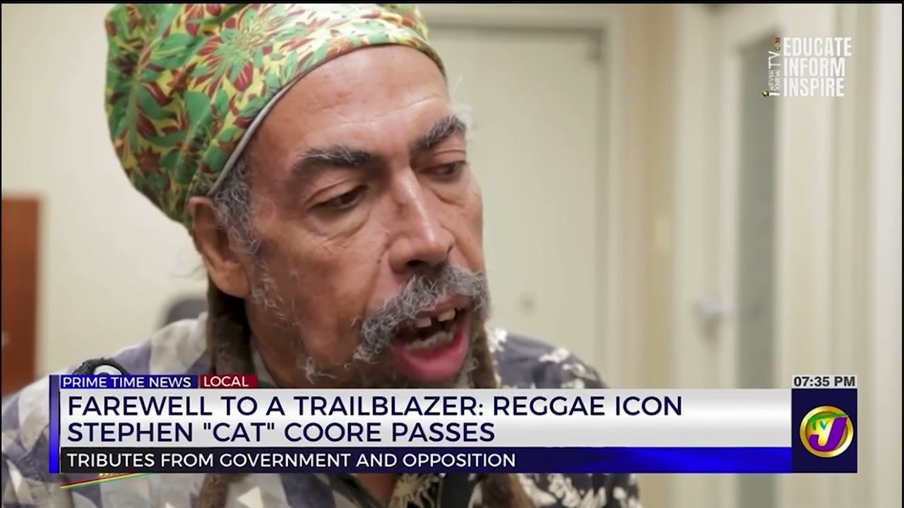 Reggae Icon Stephen 'Cat' Coore Passes (TVJ News)