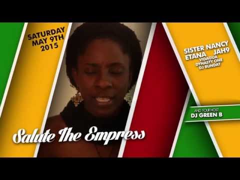 Jah9 @ Salute The Empress 2015 (Shout Out) [4/29/2015]