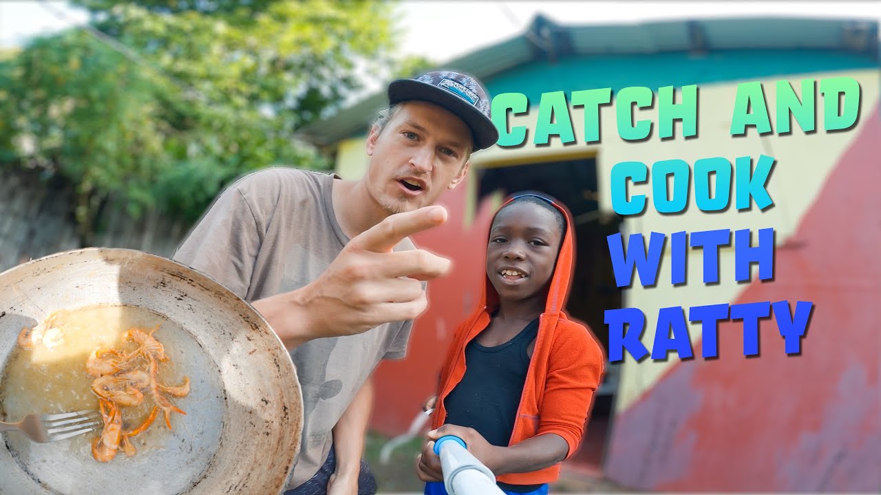 Backpacking Simon - Catch and Cook River Shrip aka Janga with Ratty [5/18/2021]