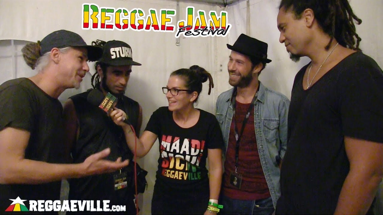 Klub Kartell: Dellé, Jahcoustix, Ganjaman & Sebastian Sturm - Interview @ Reggae Jam 2018 [8/4/2018]