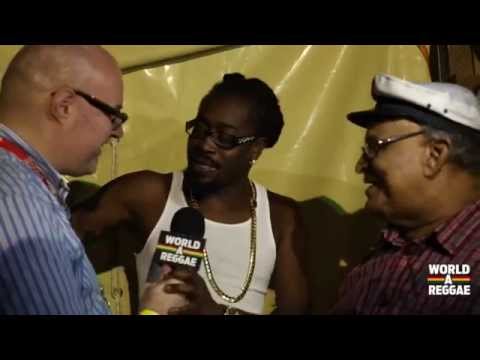 Interview with Beenie Man & Bunny 'Striker' Lee @ Reggae Geel 2014 [8/1/2014]