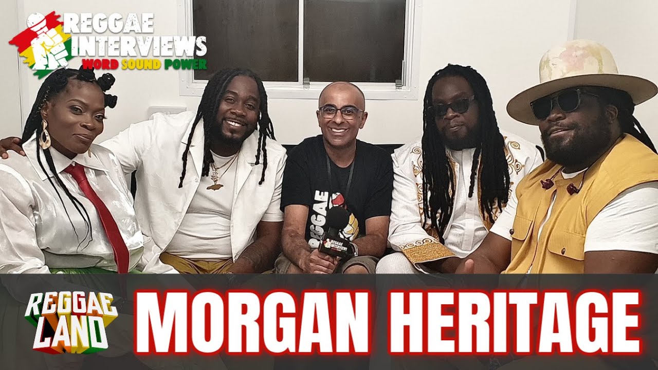 Morgan Heritage Interview @ Reggae Land 2025 | Reggae Interviews [8/3/2025]
