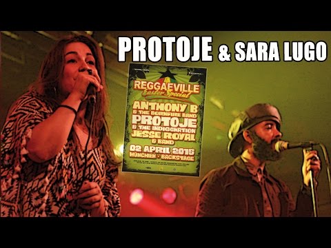 Protoje feat. Sara Lugo - Really Like You in Munich, Germany @ Reggaeville Easter Special 2015 [4/2/2015]
