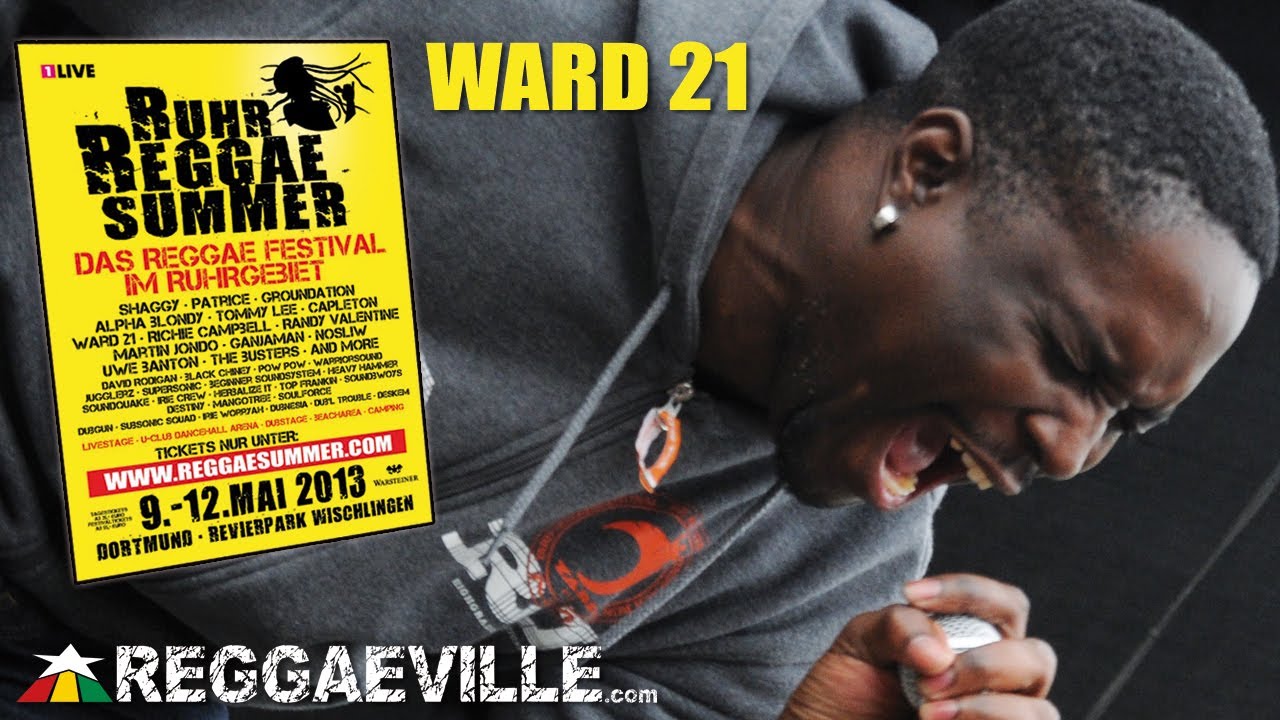 Ward 21 @ Ruhr Reggae Summer in Dortmund [5/10/2013]